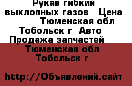 Рукав гибкий выхлопных газов › Цена ­ 1 000 - Тюменская обл., Тобольск г. Авто » Продажа запчастей   . Тюменская обл.,Тобольск г.